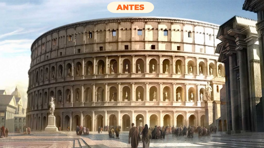 Coliseo romano (antes)