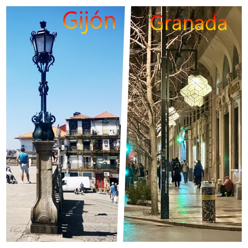 gran a plate of food on a table