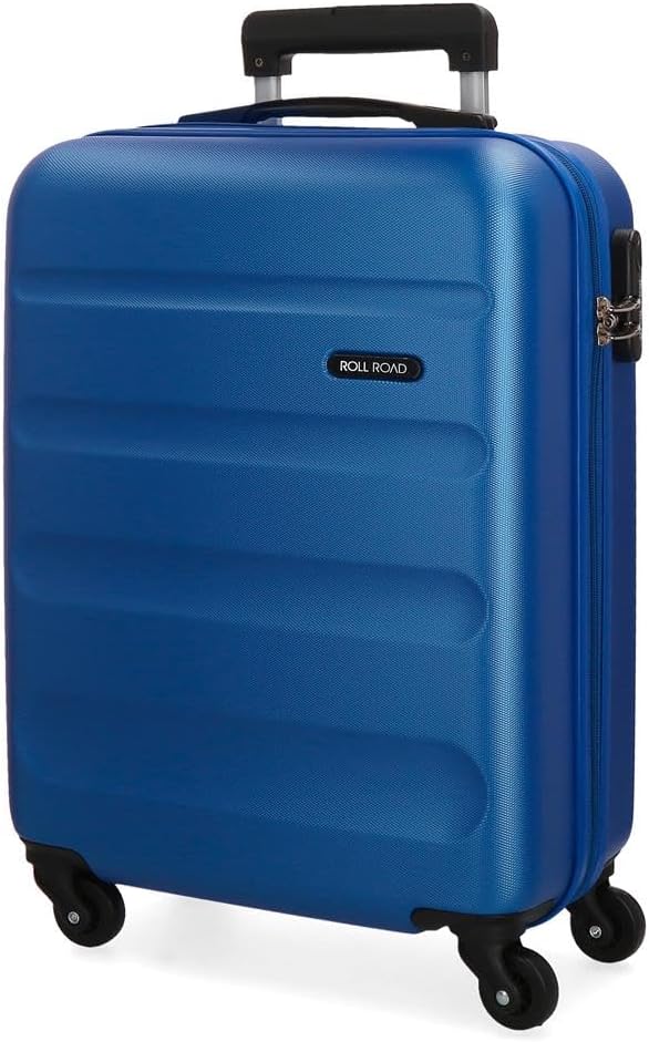 Maleta de cabina Rigida Azul 4 Ruedas Equipaje de Mano