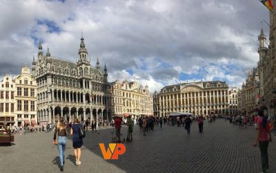 Plaza de Bruselas, de día y de noche 🇧🇪